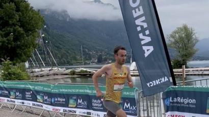 Bild: Zeus/privat
Maximilian Zeus bei der EM in Annecy.