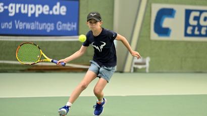 Bild: Hubert Ziegler
Paul Schopper vom TC Amberg am Schanzl beim Schanzl-Conrad-Jugend Cup 2024.