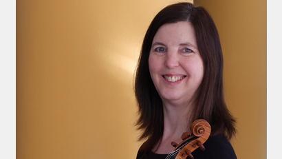 Bild: Martin Timphus/exb
Violinistin Valerie Rubin.