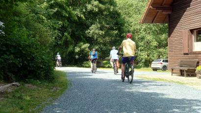 Archivbild: lue
Vergangenes Jahr beschwerten sich Radfahrer und Fußgänger über die Beschaffenheit der Wege im Waldnaabtal. Jetzt haben die Mitarbeiter der Bayerischen Staatsforsten die Wege saniert und für die neue Saison aufbereitet.