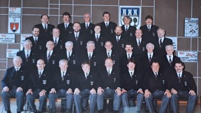 Bild: Franz Kick
Männerchor des Gesang- und Orchestervereins beim 100-jährigen Jubiläum