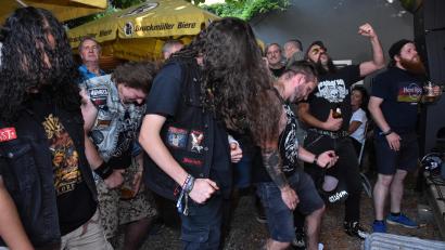 Archivbild: Stephan Huber
Im Amberger Wild Vaitl herrscht am Altstadtfest traditionell die größte Festivalstimmung.