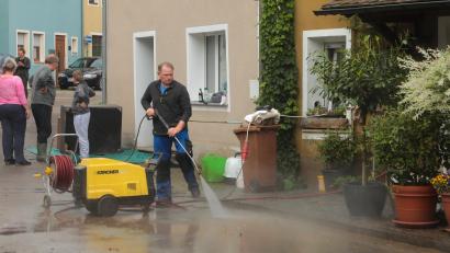 Bild: Wolfgang Steinbacher
Hahnbach am Tag nach der Flut.