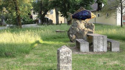 Bild: wro
Den Zustand des Rondells nahe der Schlossbrauerei in Friedenfels kritisierte CSU-Gemeinderat Uwe Heider.