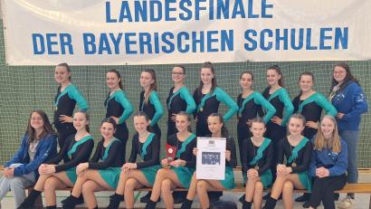 Bild: Mädchenrealschule Waldsassen/exb
Die Urkunde für den Bayerntitel haben die Waldsassenerinnen schon. Nun geht es zur Deutschen Meisterschaft nach Frankfurt.