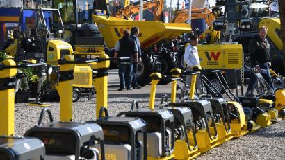 Bild: Carsten Rehder/dpa
In Ebermannsdorf ist unter anderem eine Rüttelplatte gestohlen worden.