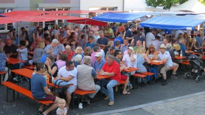 Bild: adj
Auch zum 10. Rathausfest hoffen sich die Vereine und die Gemeinde auf viele Besucher