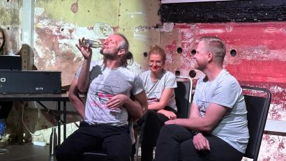 Bild: Claudia Willer/exb
"Impropeller" ist am Freitag, 21. Juni, mit Improvisationstheater zu Gast in Sulzbach-Rosenberg.