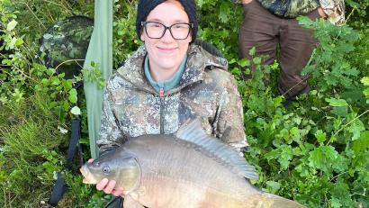 Bild: rgr/exb
Katrin Jobst ist die Fischerkönigin des Fischereivereins Grafenwöhr.