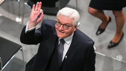 Bild: Ralf Hirschberger
Bundespräsident Frank-Walter Steinmeier wird seinen Amtssitz vom 25. bis 27. Juni nach Weiden verlegen.