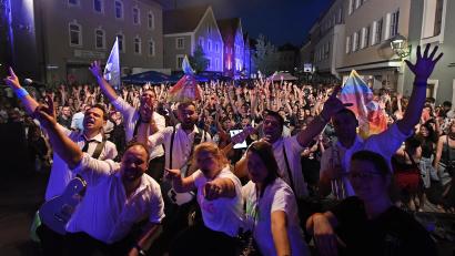 Archivbild: Petra Hartl
The Funky Blues Rabbits spielen auch dieses Jahr auf der Roßmarkt-Bühne am Altstadtfest in Amberg. Doch das ist an diesem Wochenende nicht ihr einziger Auftritt.