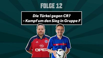 Bild: Marina Gube
Julian Trager (r.) und Thomas Webel diskutieren über den Stellenwert von Cristiano Ronaldo für Portugals Nationalmannschaft.