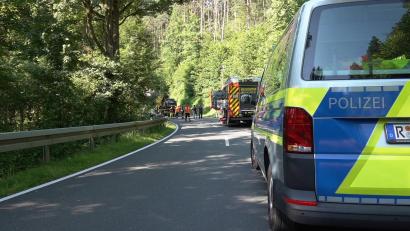 Bild: jma
Neben Polizei und Rettungsdienst waren mehrere Feuerwehren vor Ort.