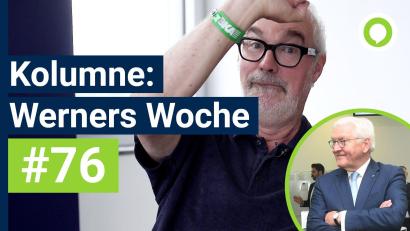Bild: Christian Gold
Frank Werner kommentiert die Themen der Woche.