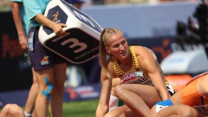 Archivbild: Kiefner
Die dritte Corona-Infektion in diesem Jahr zwingt die 400-Meter-Sprinterin Corinna Schwab in die Knie.