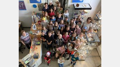Bild: Birgit Zant/exb
Das Knopfmuseum besuchten die Kinder der dritten und vierten Klasse der Grundschule Bärnau.