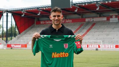 Bild: Gschlößl/SSV Jahn
Julian Pollersbeck ist der neuer Torhüter beim SSV Jahn Regensburg.