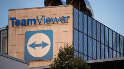 Bild: Sebastian Gollnow/dpa
Blick auf den Hauptsitz von Teamviewer in Göppingen.