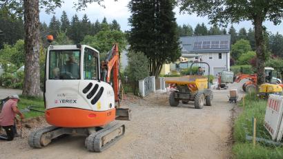 Bild: pi
Eine Großbaustelle ist in Neudorf im Rahmen des ELER-Programms.
