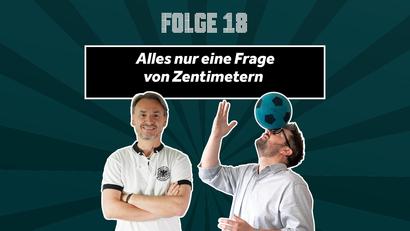 Bild: Marina Gube
Stefan Puhane (links) und Fabian Leeb sprechen in dieser Folge von "Heim-EM - das Update" über das Spiel Deutschland gegen Dänemark und über entscheidende Zentimeter.