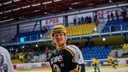 Bild: VHK Vsetín/exb
Mads Larsen kommt zu den Blue Devils Weiden.