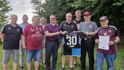 Bild: Diana Schemmel
Der FCN-Fanclub feiert 30-jähriges Jubiläum