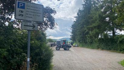 Bild: Wilhelm Amann
Kurzzeitiges Campen war hier (im Anschluss an den Turnhallenweg) bisher erlaubt. In Zukunft ist das nicht mehr so.