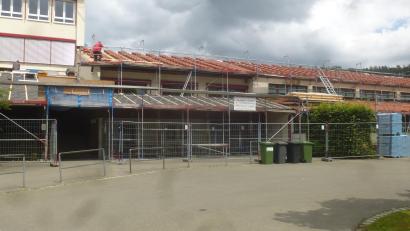 Bild: mad
Die Sanierung des Turnhallendachs kostet den Markt Schwarzhofen rund 160.000 Euro.