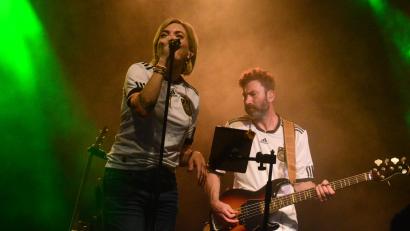 Archivbild: Kunz
"Pino Barone & Band" beim Warm-up vor dem Bürgerfest. Die Weidener wünschen sich mehr solcher Open-Air-Events.