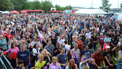 Archivbild: Kunz
4000 Fans auf dem Festival-Gelände im Jahr 2023.
