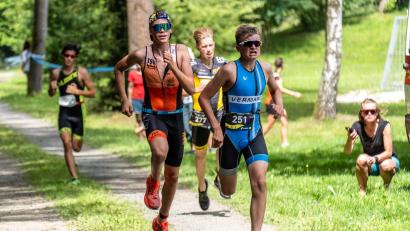 Bild: Zintl
Nur vier von sieben Wettbewerben konnten im Nachwuchs-Triathlon in Waldershof stattfinden.