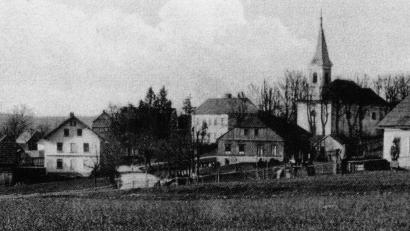 Archivbild: Archiv Alfred Wolf/exb
Die historische Aufnahme zeigt einen Teil der einstigen Ortschaft Paulusbrunn.