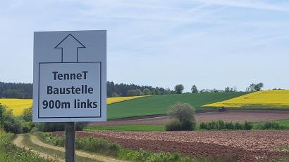 Bild: Wolfgang Würth
Bald soll es losgehen auf den Tennet-Baustellen in der Oberpfalz