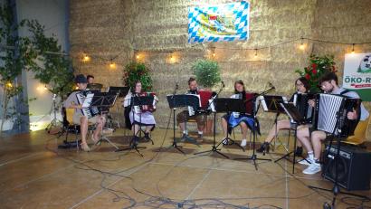 Bild: Steinwald-Allianz/exb
Das Akkordeon-Orchester beherrscht eine große Bandbreite an Stücken.