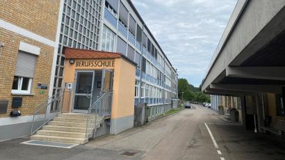 Bild: Wilhelm Amann
Von der Heizzentrale in der Berufsschule in Nabburg (Bild) werden auch zwei weitere Schulen versorgt.