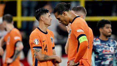 Bild: Bernd Thissen/dpa
Für die Niederlande ist die EM nach der Niederlage im Halbfinale vorbei.