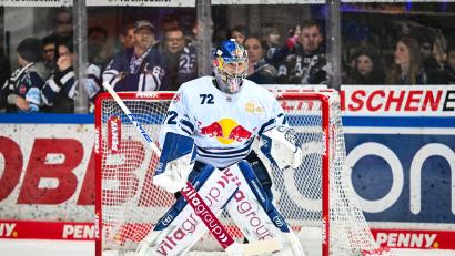 Bild: EHC Red Bull München / City-Press GmbH
Daniel Allavena komplettiert das Goalie-Trio um Marco Wölfl und Felix Noack.