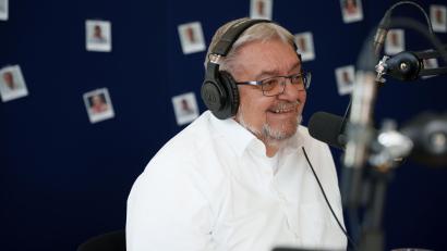 Bild: Jakob Graf
Wolfgang Schalamon, hauptamtlicher Geschäftsstellenleiter bei den Blue Devils Weiden, war zu Gast in der neuen Folge des Podcasts "Powerplay".