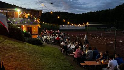 Bild: Markus Wild/exb
Der italienische Abend beim Tennisclub Windischeschenbach ist bestens besucht.