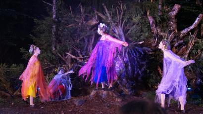 Bild: wel
Der Tanz der Elfen fasziniert die Zuschauer.