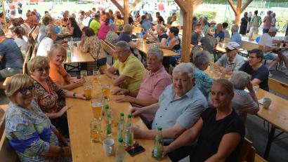 Bild: jr
Bestens besucht war am Sonntag das zweite Familienfest des SV Steinmühle am Sportgelände.