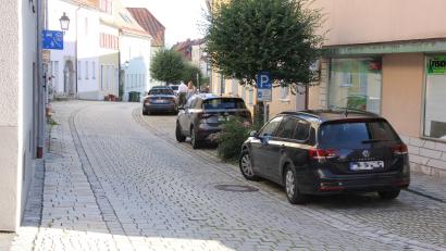 Bild: kro
Die Parksituation in der Schmellerstraße bliebt so wie bisher.