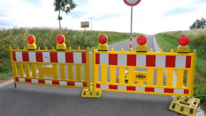 Symbolbild: Huber, Stephan
Im Industriegebiet Nord bleiben zwei Straßen bis Ende des Jahres gesperrt.