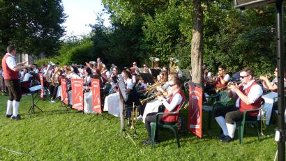 Bild: hme
Die Reuther Blaskapelle