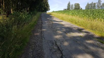 Bild: gi
Unter anderem bei dieser Straße sehen die Ausschussmitglieder Handlungsbedarf.