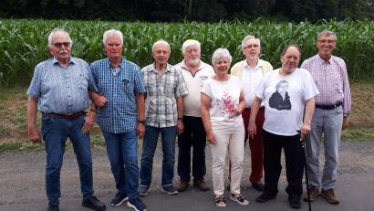 Bild: Christine Etzold/exb
Treffen von ehemaligen Schülern und Schülerinnen des Gymnasiums Marktredwitz. Angereist waren sie aus Sprockhövel in Nordrhein-Westfalen, aus dem Raum Nürnberg und aus der Gegend rund um Marktredwitz.