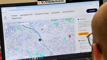 Bild: Petra Hartl
Alle Mängel sind auf der Internetseite des Mängelmelders in einer digitalen Karte eingezeichnet.