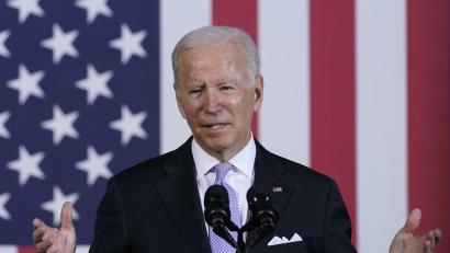 Archivbild: Susan Walsh /dpa
Amtierender US-Präsident und US-Präsidentschaftskandidat Joe Biden tritt zurück.