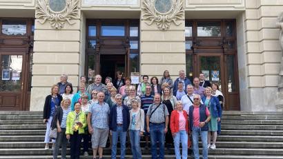 Bild: CSU Waldsassen/exb
Auch der Sommerausflug 2024 des CSU-Ortsverbandes Waldsassen führte nach Tschechien. Diesmal ging es nach Karlsbad.