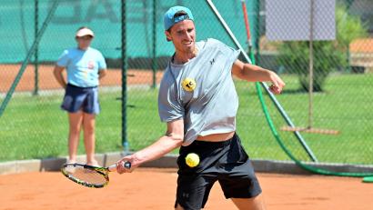 Bild: Hubert Ziegler
Albert Wagner vom TC Amberg am Schanzl verlor nach sechs Siegen sein erstes Einzel in dieser Saison.
